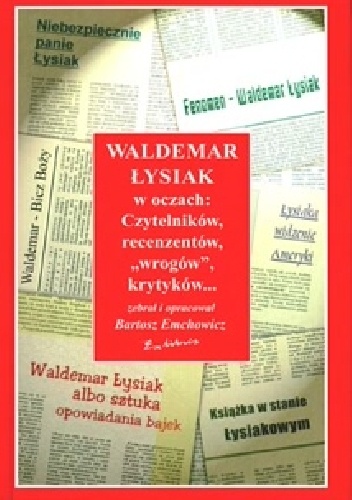 Okładka książki waldemar Łysiak w oczach...